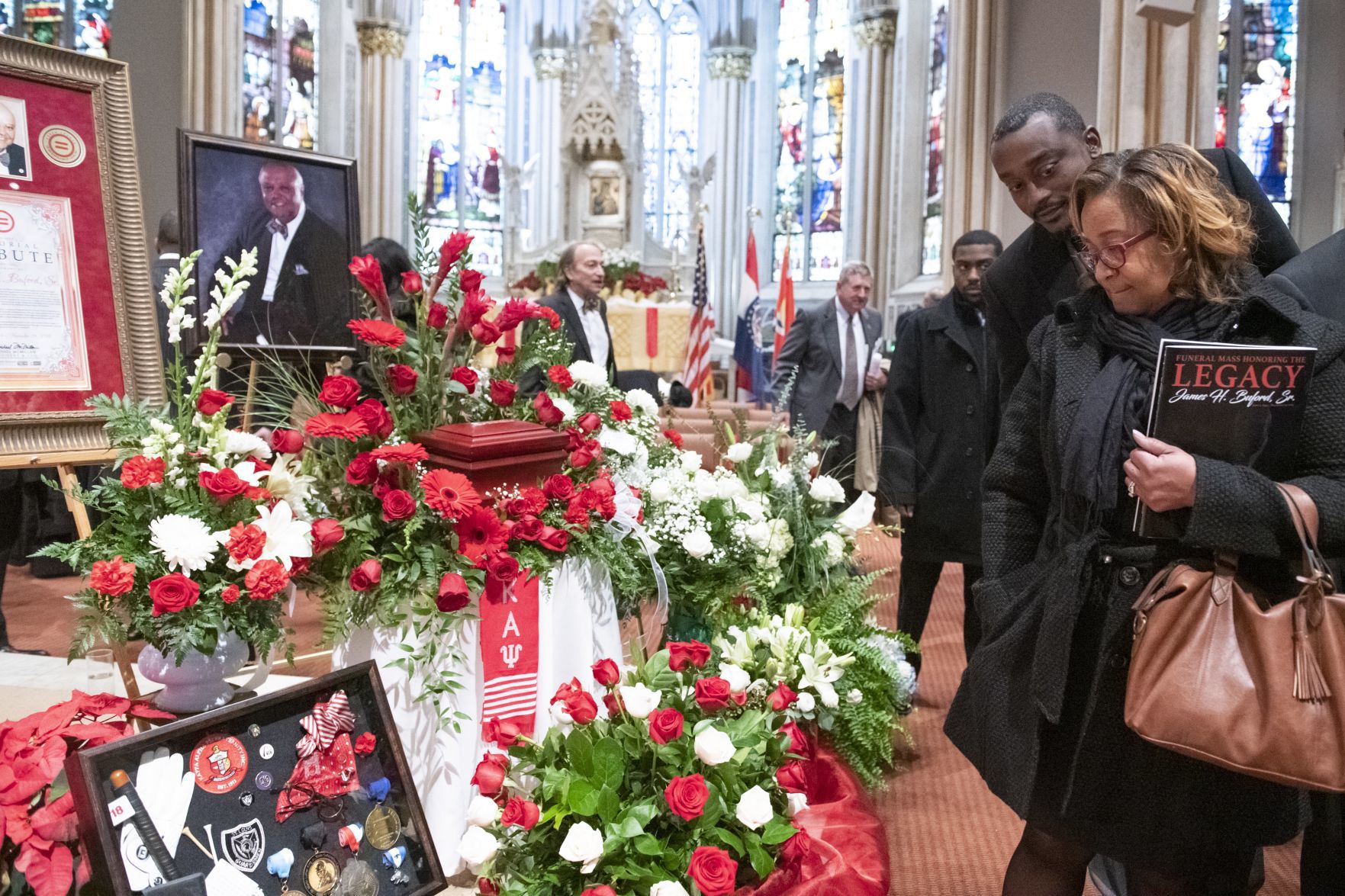 Friends, family gather to honor Buford
